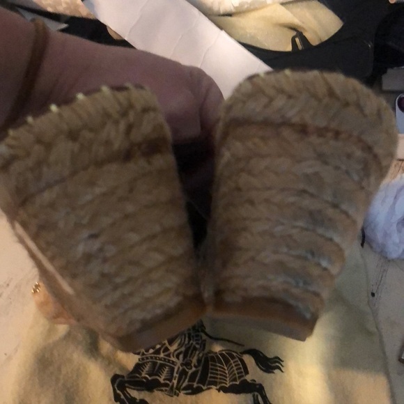 Burberry size 9 brown leather classic wedge heels - Picture 8 of 16